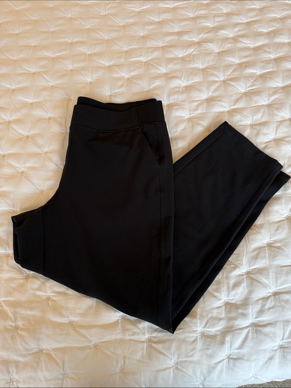 32 cool Black Slim Fit Athletic Pants